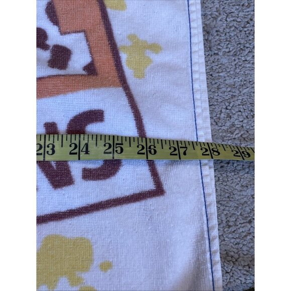 Vintage 90’s Disney's 101 Dalmatians Beach Towel 100% Cotton Franco Dalmatians - Picture 10 of 11